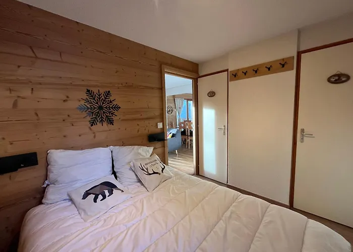 Cosy A Avec Balcon, 3 Chambres, Wifi, Garage - Fr-1-198-270 Châtel