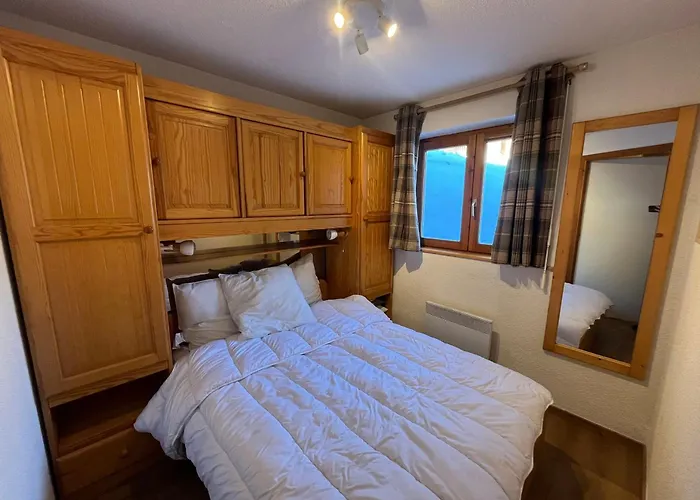 Cosy A Avec Balcon, 3 Chambres, Wifi, Garage - Fr-1-198-270 Apartment Châtel